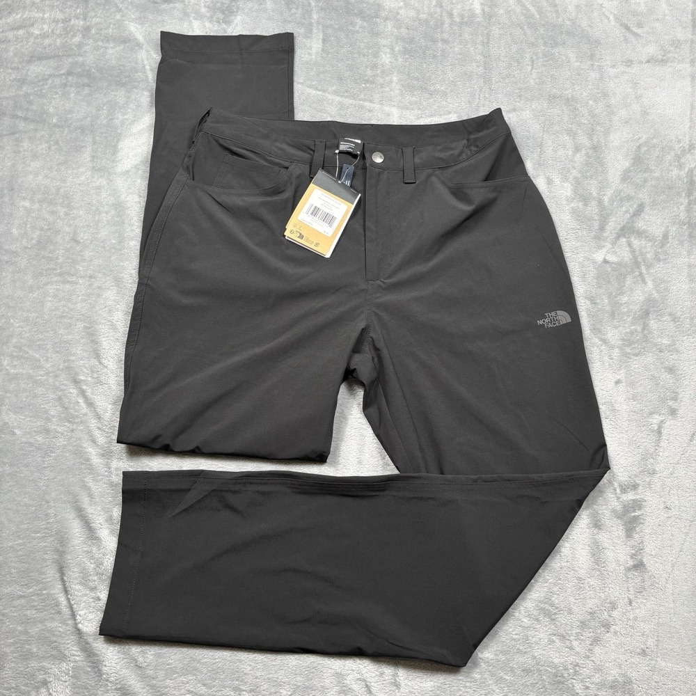The North Face Paramount Trail Pants Men's Asphalt Black Flash Dry 34x32 Regular